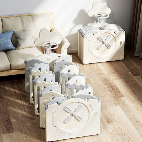 Plastmasas manēža inSPORTline Bufalino 16+2 160 x 240 x 64 cm