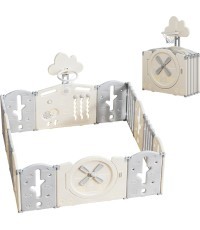 Пластиковый манеж inSPORTline Bufalino 12+2 167 x 160 x 64 см