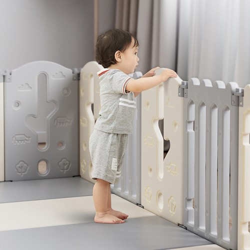 Plastic Playpen inSPORTline Bufalino 12+2 167 x 160 x 64 cm