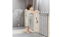 Plastic Playpen inSPORTline Bufalino 12+2 167 x 160 x 64 cm