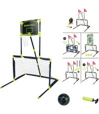 Bērnu spēļu ar bumbiņām 6-in-1 komplekts inSPORTline SCS530