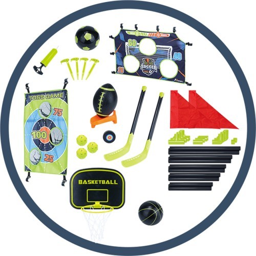 Children’s 6-in-1 Ball Game Set inSPORTline SCS530