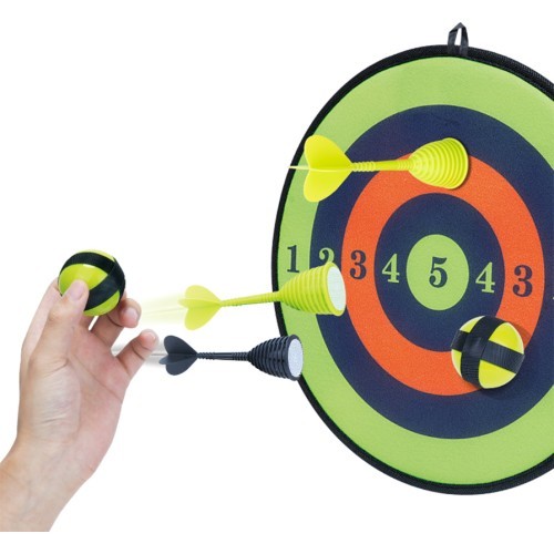 Double-Sided Target w/ Darts & Balls inSPORTline DSTS140