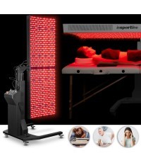 Красная светодиодная панель для светотерапии inSPORTline Supetar - Black