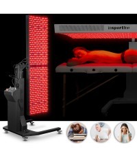 Red LED Light Therapy Panel inSPORTline Sumatrin - Black