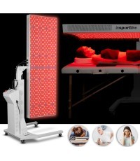 Sarkanās LED gaismas terapijas panelis inSPORTline Supetar - White