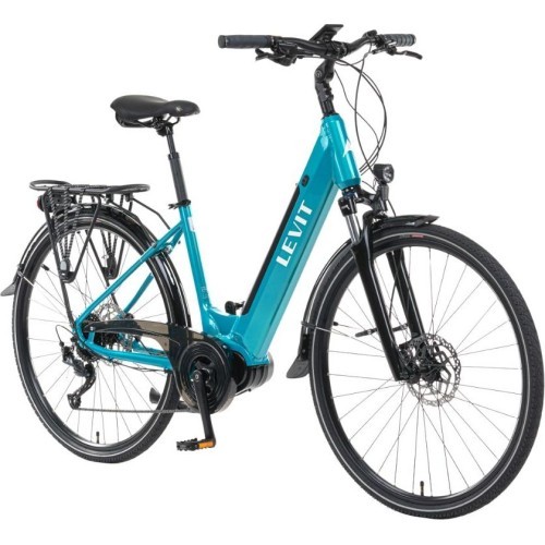 Городской электронный велосипед Levit Musca Urban MX 468 28" - 2024 - Turquoise pearl