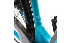 Городской электронный велосипед Levit Musca Urban MX 468 28" - 2024 - Turquoise pearl