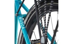 Городской электронный велосипед Levit Musca Urban MX 468 28" - 2024 - Turquoise pearl