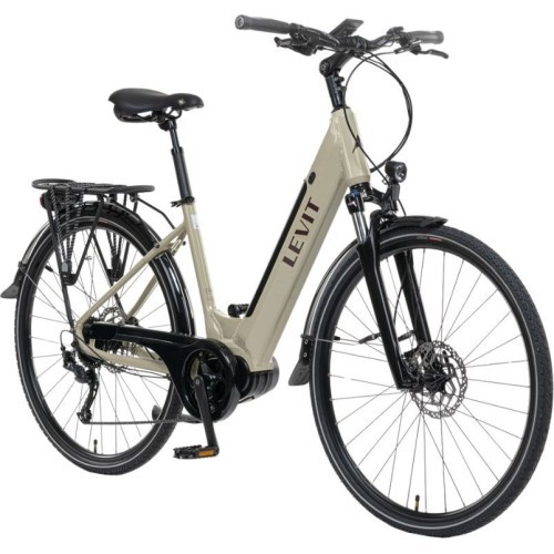 Городской электронный велосипед Levit Musca Urban MX 468 28" - 2024 - Latte
