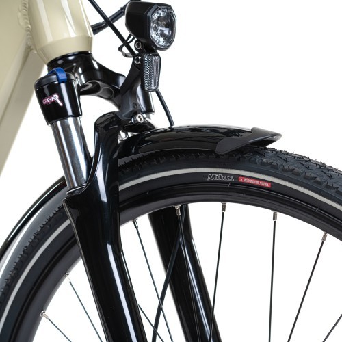 Городской электронный велосипед Levit Musca Urban MX 468 28" - 2024 - Latte