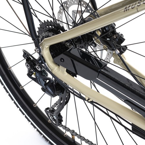 Городской электронный велосипед Levit Musca Urban MX 468 28" - 2024 - Latte