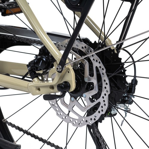 Городской электронный велосипед Levit Musca Urban MX 468 28" - 2024 - Latte