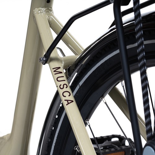 Городской электронный велосипед Levit Musca Urban MX 468 28" - 2024 - Latte