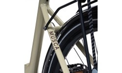 Городской электронный велосипед Levit Musca Urban MX 468 28" - 2024 - Latte