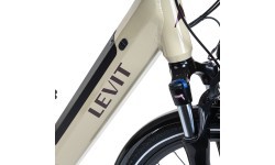 Городской электронный велосипед Levit Musca Urban MX 468 28" - 2024 - Latte