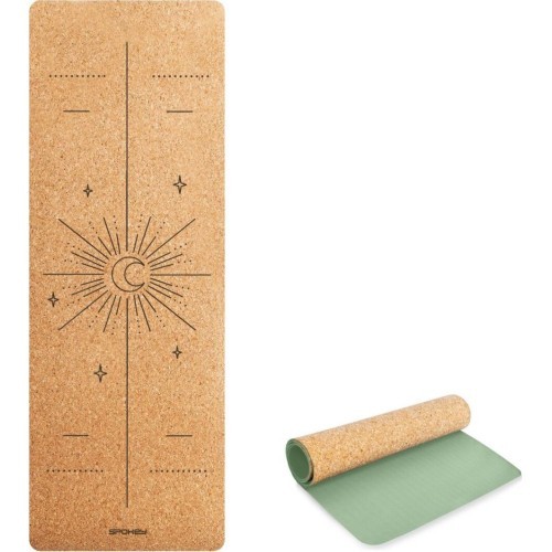Korķa jogas paklājs Spokey SAVASANA