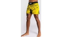 UFC Fusion by Venum Authentic Fight Night vīriešu cīņas šorti, Short Fit, dzelteni