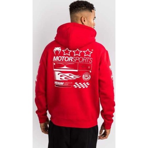Толстовка с капюшоном Venum Motorsport – Racer Red