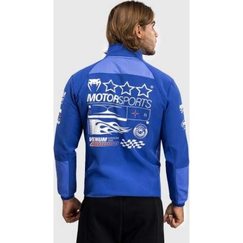 Куртка софтшелл Venum Motorsport, королевский синий