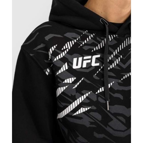 Женское худи UFC Fusion by Venum Replica, чёрное