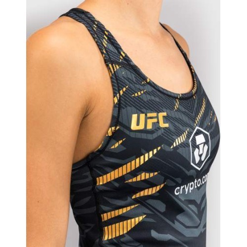 UFC Fusion by Venum Authentic Fight Night Women’s Fitted Tank With Shelf Bra - Champion