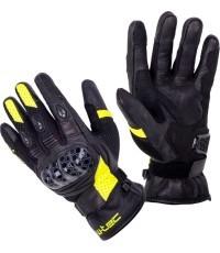 Motocikla cimdi W-TEC Kudavo - Black-Fluo