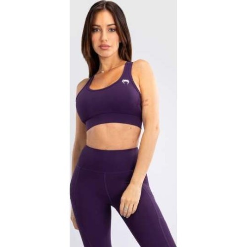 Venum Essential vidēja atbalsta sporta krūšturis sievietēm, tumši violets