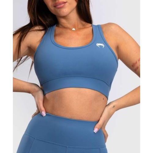 Женский спортивный бюстгальтер Venum Essential, средняя поддержка, Storm Blue
