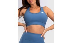 Sieviešu sporta krūšturis Venum Essential, vidēja atbalsta, Storm Blue