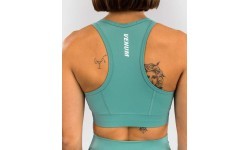 Venum Essential Women's Medium Impact Sports Bra - Aqua Green