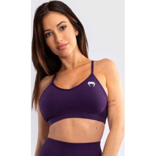 Sieviešu sporta krūšturis Venum Essential Low Impact, tumši violets
