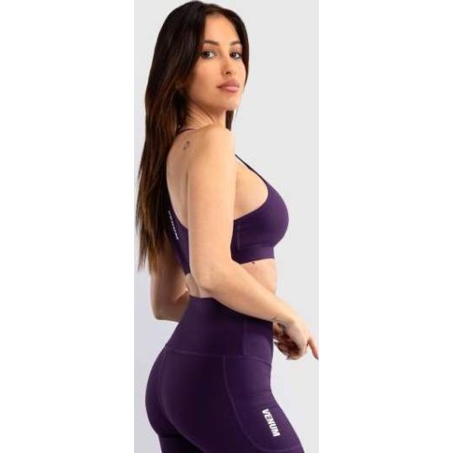 Sieviešu sporta krūšturis Venum Essential Low Impact, tumši violets