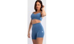 Venum Essential sieviešu sporta krūšturis Low Impact – Storm Blue