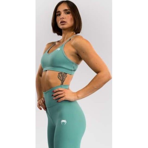 Venum Essential sieviešu sporta krūšturis Aqua Green