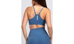 Venum Essential Women's Low Impact Sports Bra - Storm Blue
