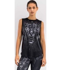 Venum Tiger sieviešu tanktops – melns/sudraba