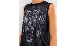 Venum Tiger sieviešu tanktops – melns/sudraba
