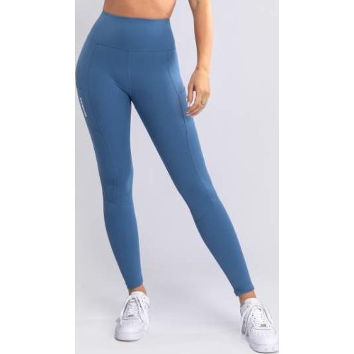 Venum Essential sieviešu sporta legingi Storm Blue