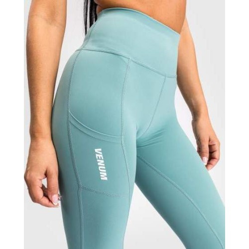 Venum Essential sieviešu sporta legingi, akvamarīna