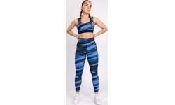 Sieviešu legingi Venum Abyss 7/8, Shadow Blue