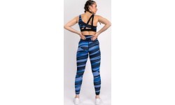 Женские леггинсы Venum Abyss 7/8, Shadow Blue