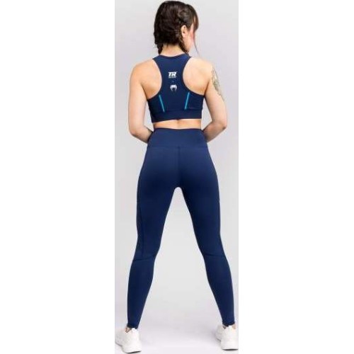 Venum X Top Rank Original Women's Full-Length Leggings - Navy Blue