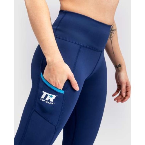 Venum X Top Rank Original Women's Full-Length Leggings - Navy Blue