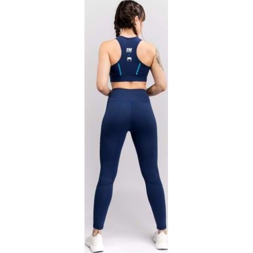 Venum X Top Rank Original Women's 7/8 Leggings - Navy Blue