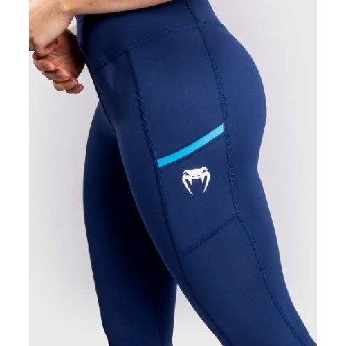 Venum X Top Rank Original Women's 7/8 Leggings - Navy Blue