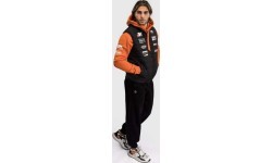 Venum Motorsport dūnu jaka, melna
