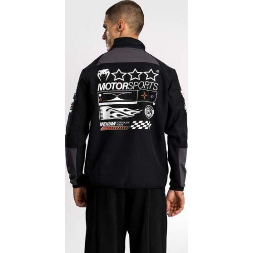 Venum Motorsport softshell jaka, melna