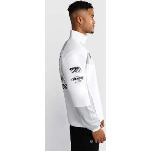 Venum Motorsport Softshell jaka, sniega balta