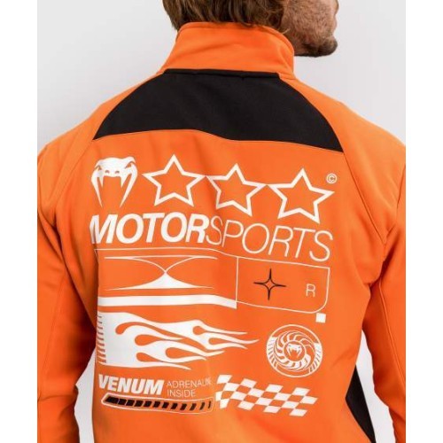 Куртка softshell Venum Motorsport, оранжевая